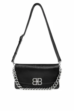 Balenciaga BLACK Shoulder Bag BB Soft Medium