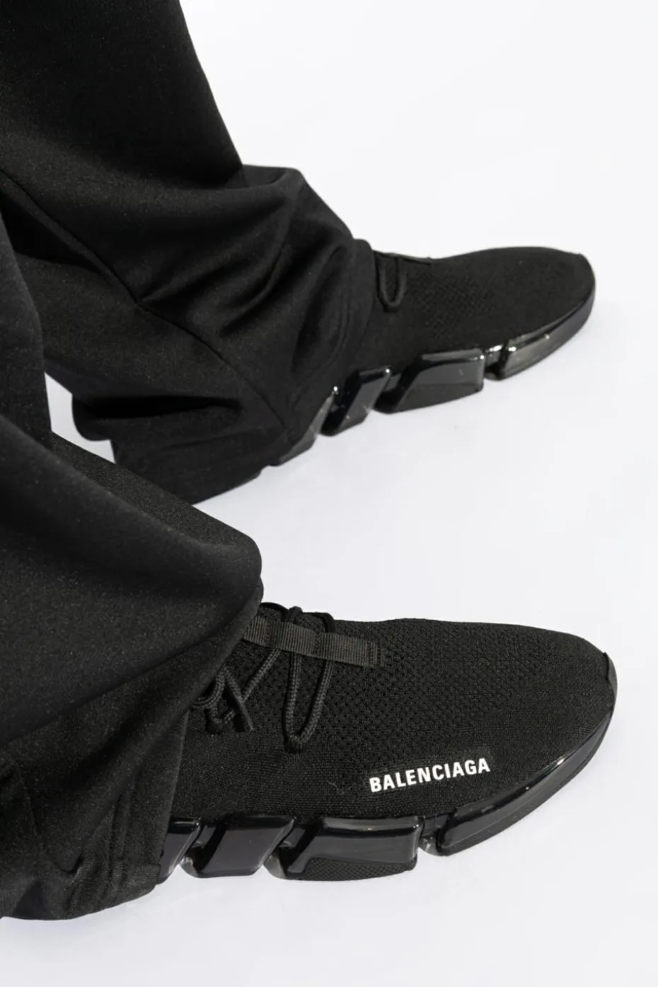 Balenciaga BLACK Sneakers Speed 2.0 with sock