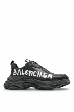 Balenciaga BLACK Sport shoes `TRIPLES S`
