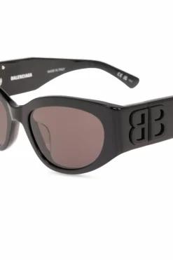 Balenciaga BLACK Sunglasses with logo