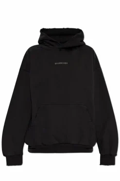 Balenciaga BLACK Sweatshirt with logo