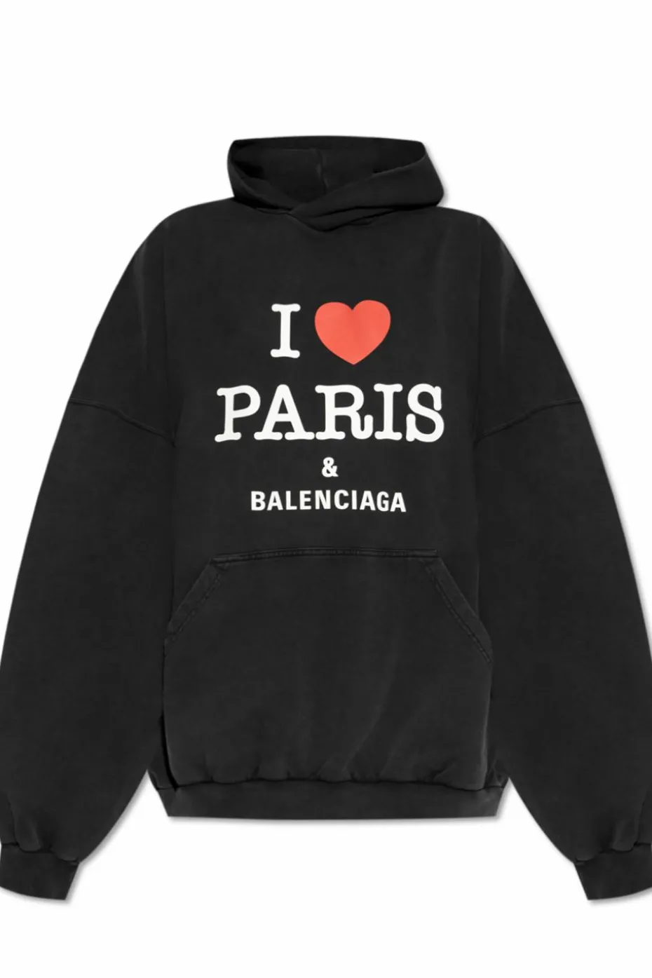 Balenciaga BLACK Sweatshirt with logo