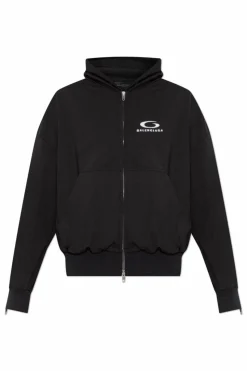 Balenciaga BLACK Sweatshirt with logo