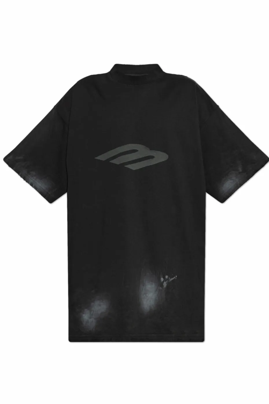 Balenciaga BLACK T-shirt with logo