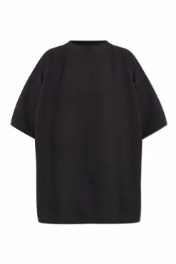 Balenciaga BLACK T-shirt with `vintage` effect