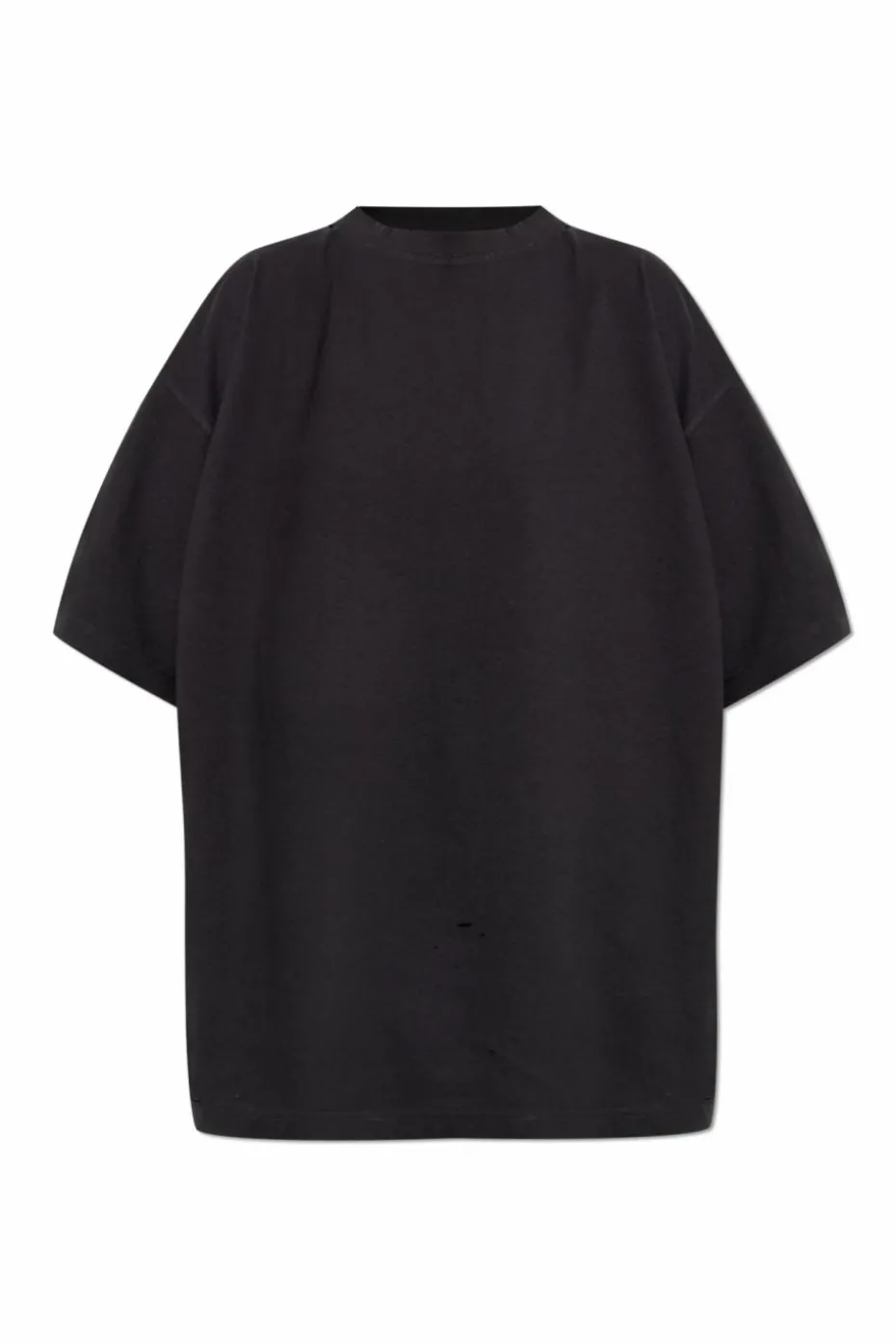 Balenciaga BLACK T-shirt with `vintage` effect