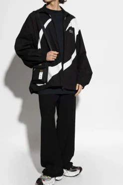 Balenciaga BLACK T-shirt with print