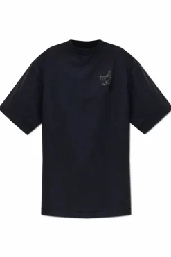Balenciaga BLACK T-shirt with vintage effect