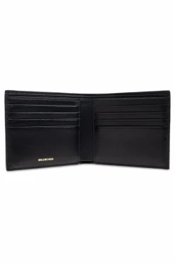 Balenciaga BLACK Wallet with logo