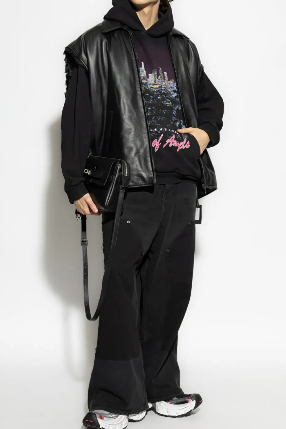 Balenciaga BLACK Wide-leg jeans