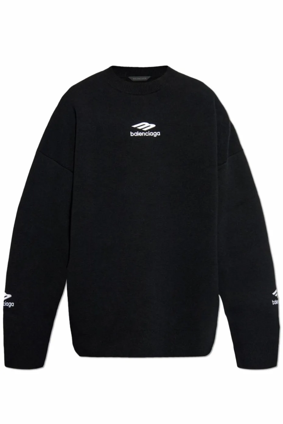 Balenciaga BLACK Wool sweater from the Skiwear collection
