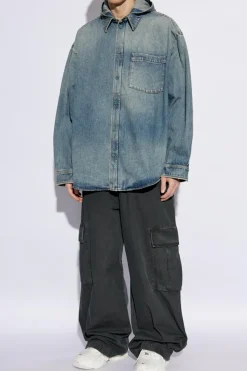 Balenciaga BLUE Denim shirt
