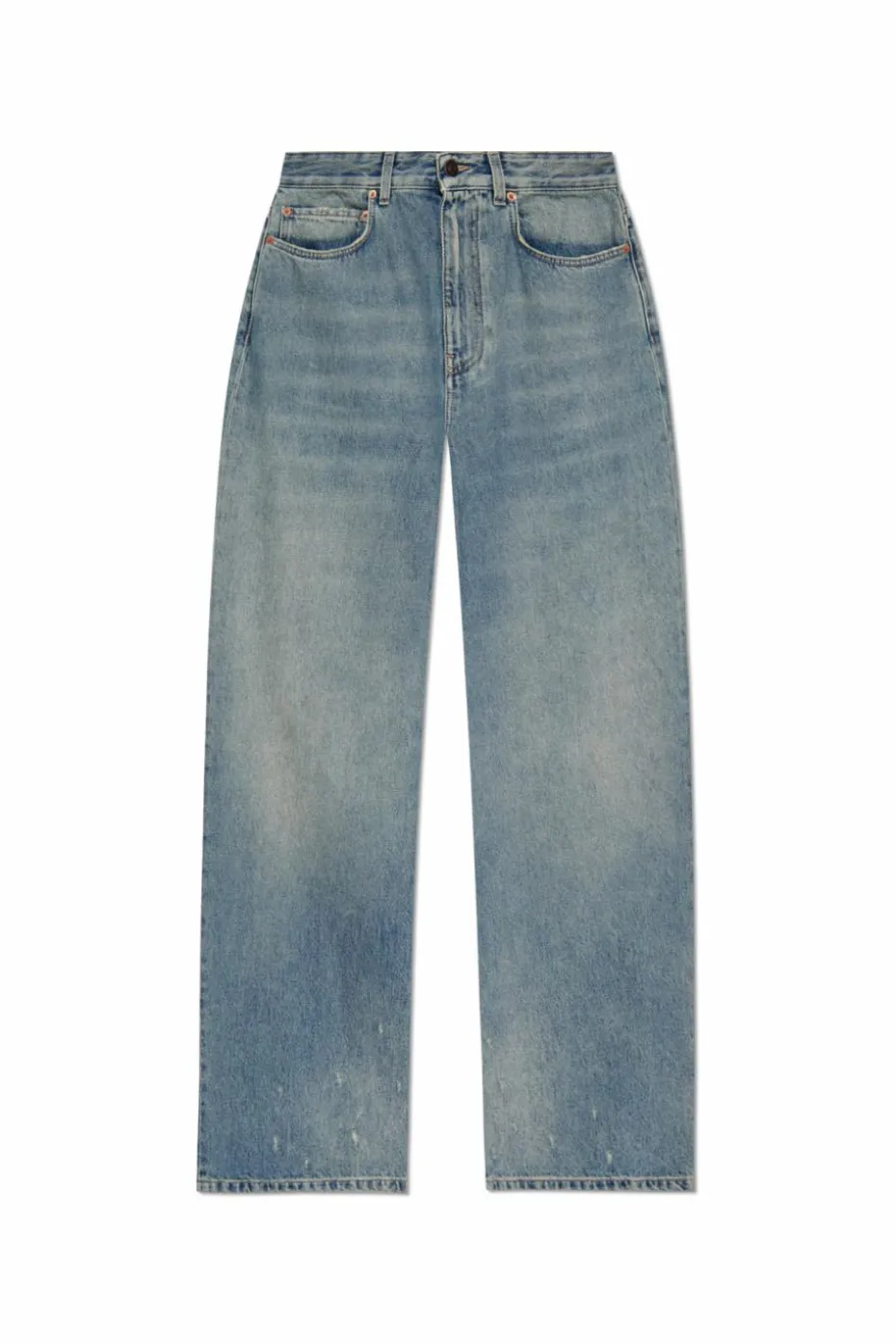 Balenciaga BLUE Drop-crotch pants