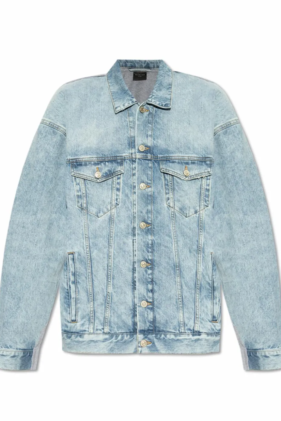 Balenciaga BLUE Jacket with combined materials