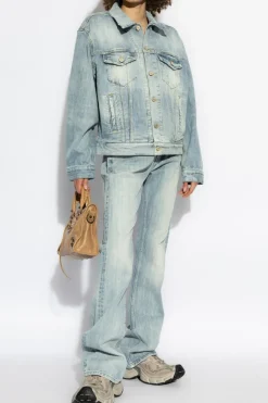 Balenciaga BLUE Low-rise jeans