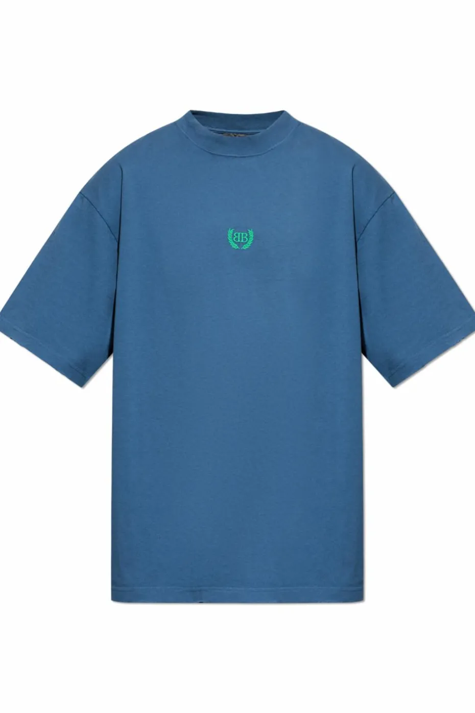 Balenciaga BLUE T-shirt with vintage effect