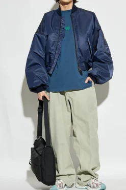 Balenciaga BLUE T-shirt with vintage effect