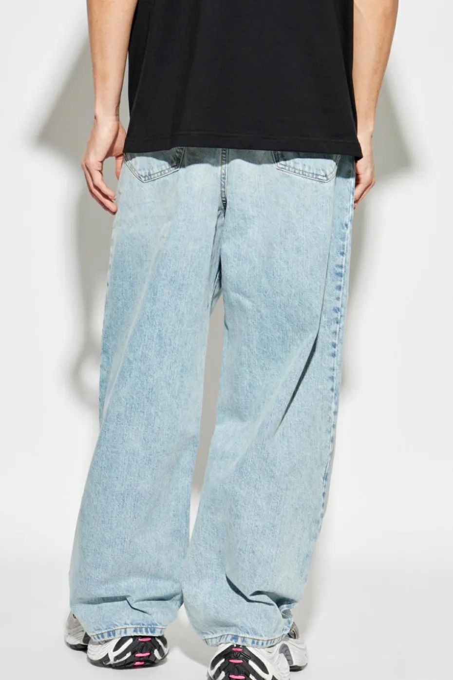 Balenciaga BLUE Wide-leg jeans