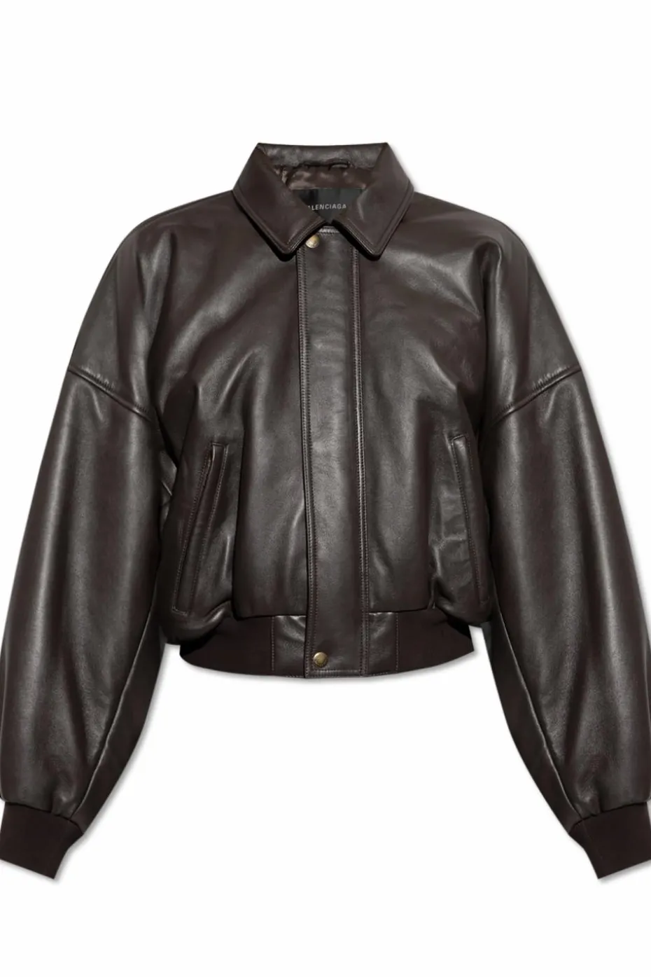 Balenciaga BROWN Leather jacket