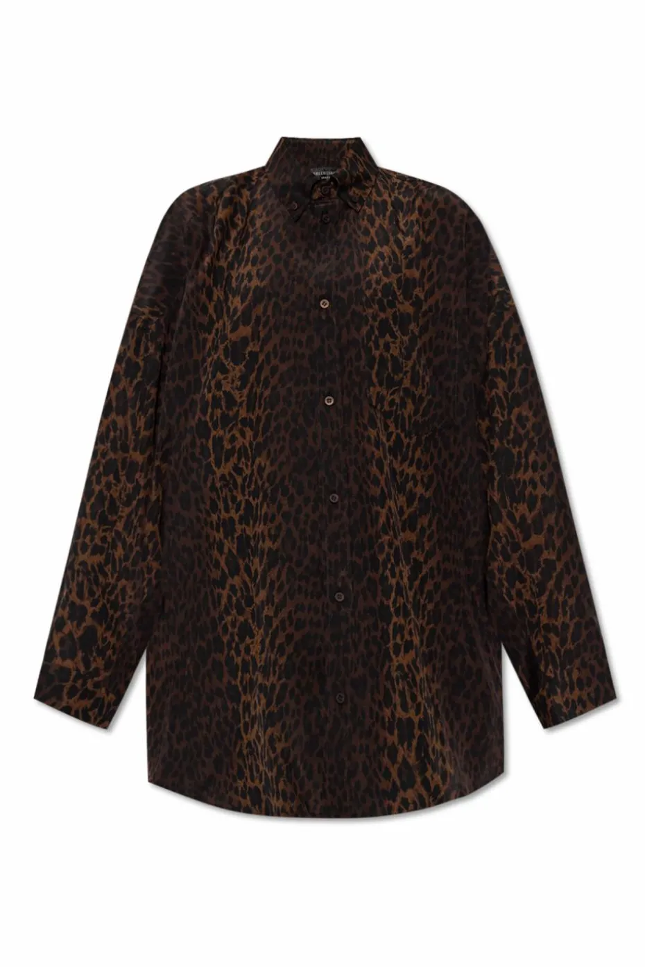 Balenciaga BROWN Shirt with animal motif