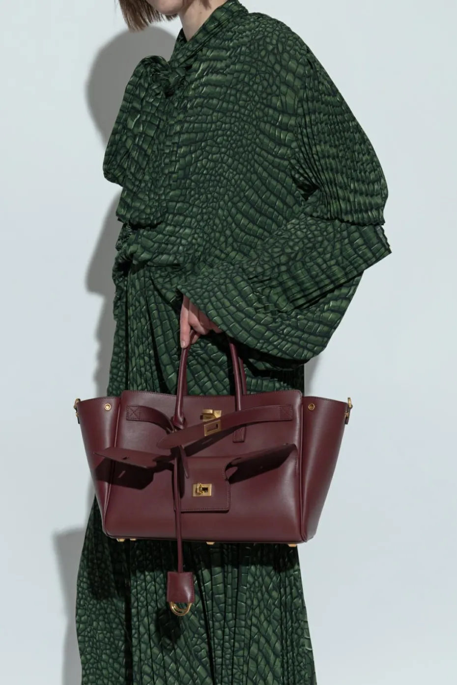 Balenciaga BURGUNDY Bag Bell Air