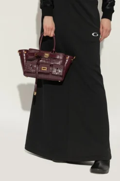 Balenciaga BURGUNDY Shoulder bag "Bel Air"