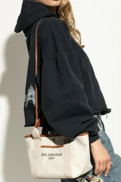 Balenciaga cream Bag `Biarritz Small` type `shopper`