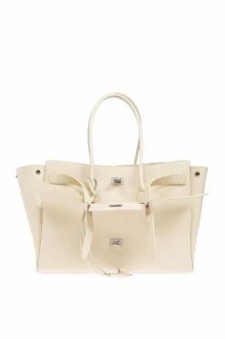 Balenciaga cream Handbag Bel Air Carry Medium
