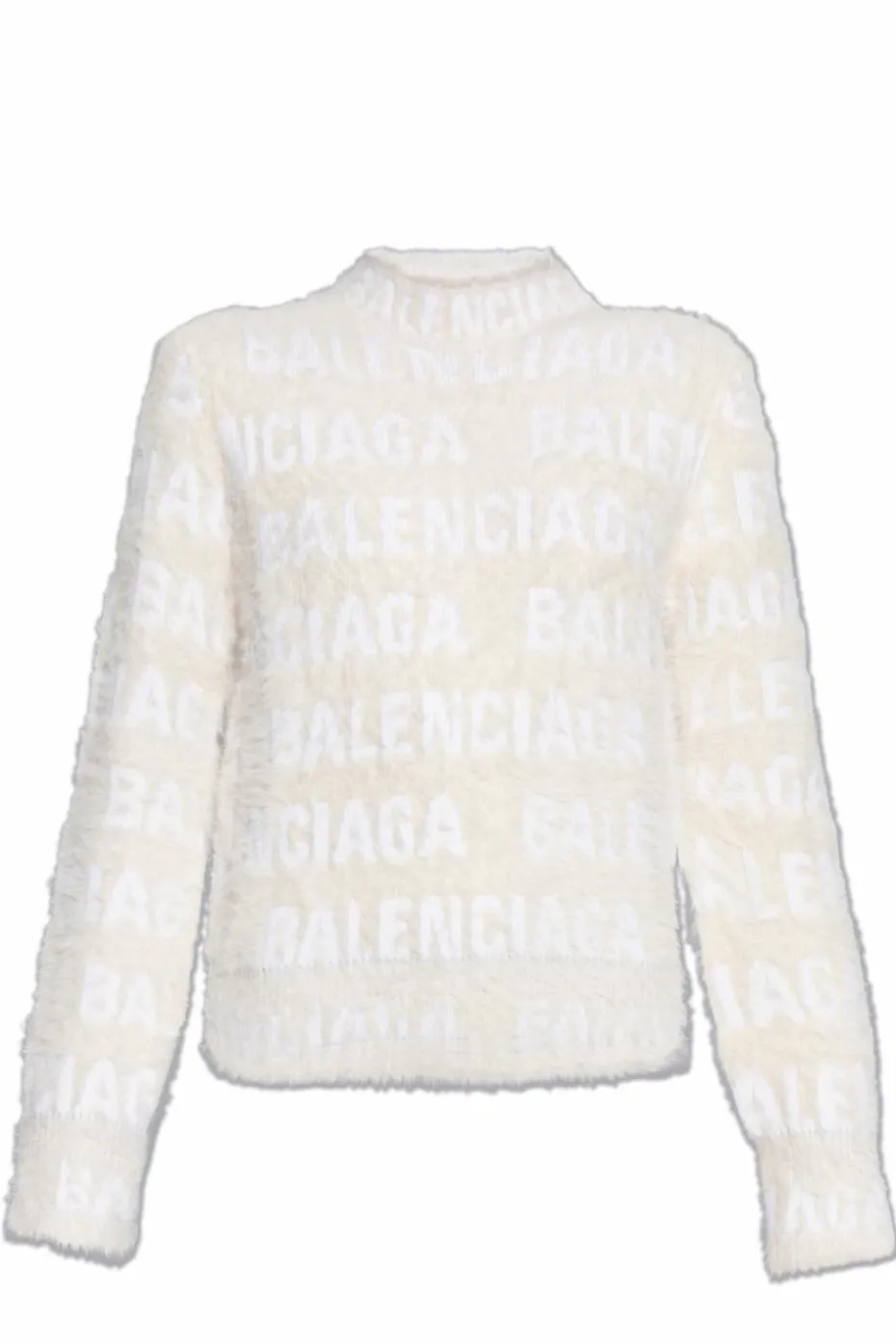 Balenciaga cream Monogram Sweater