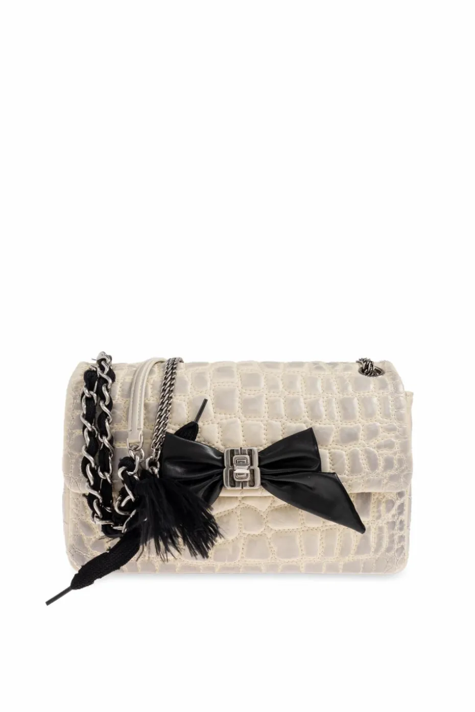 Balenciaga cream Shoulder bag 'Clem Bow Small'