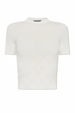 Balenciaga cream Woolen top