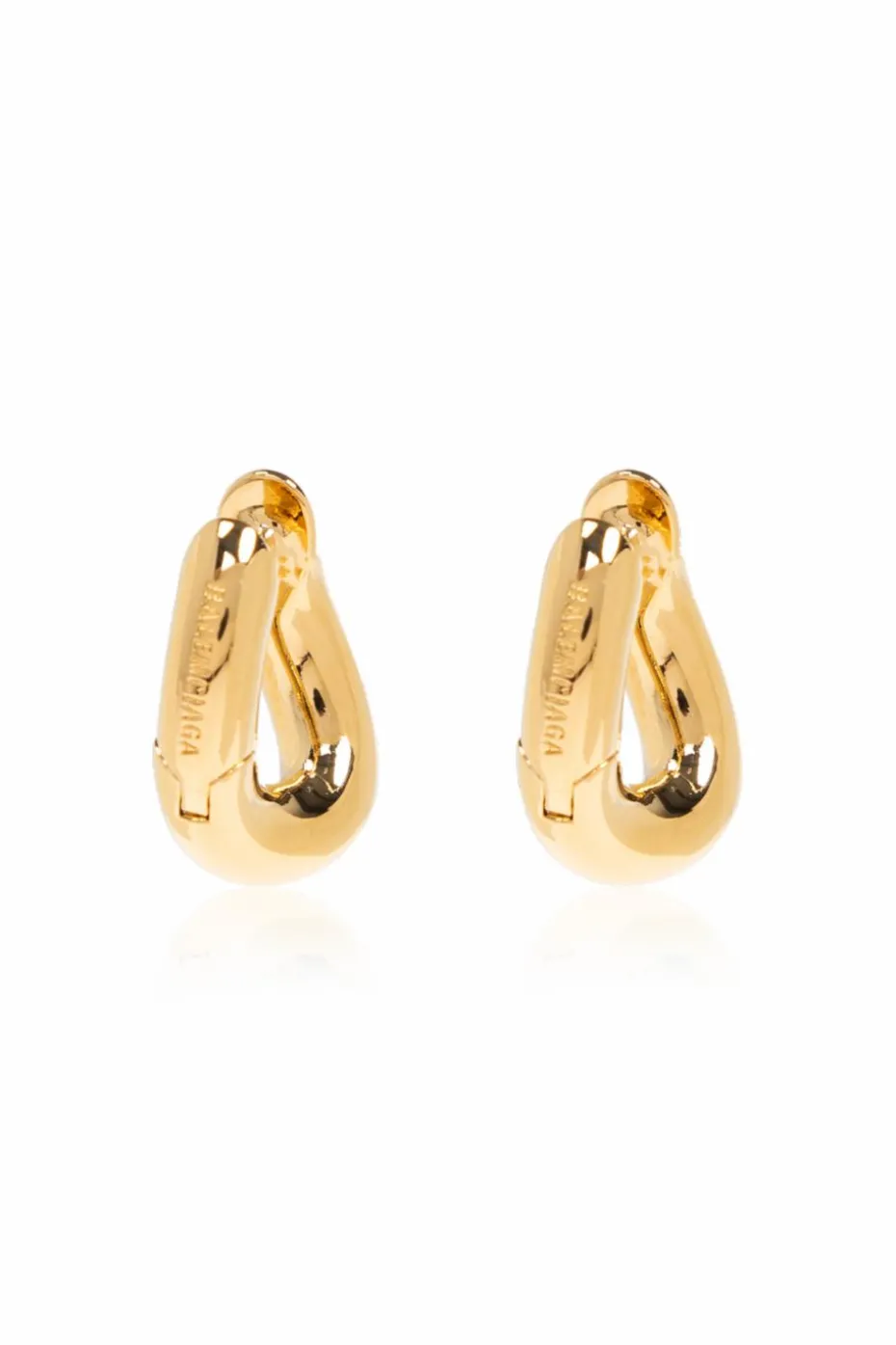 Balenciaga GOLD Brass Earrings