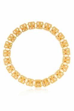 Balenciaga GOLD Monogram necklace