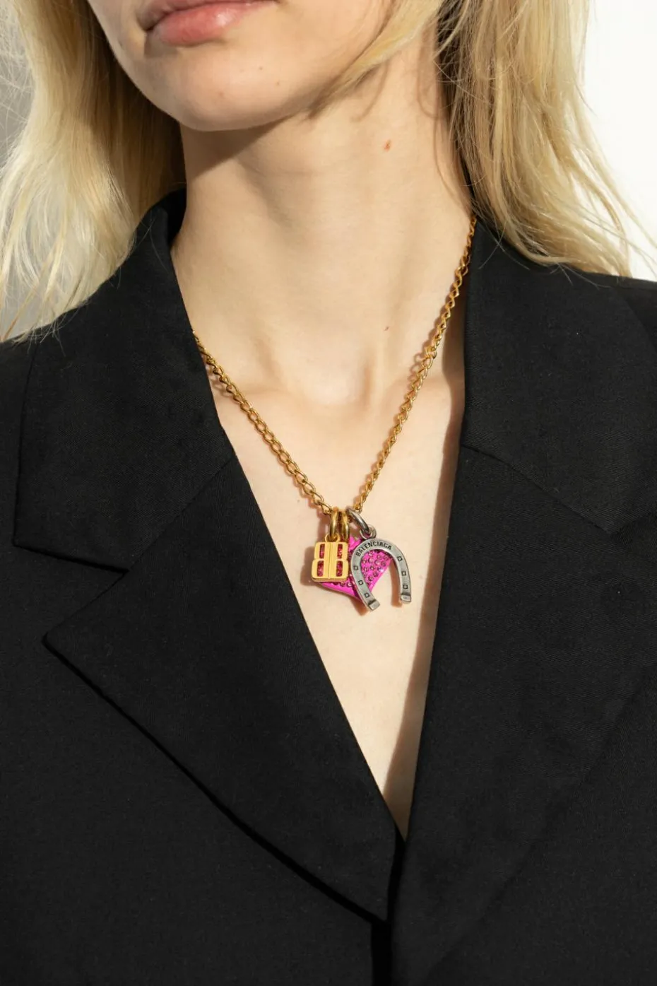 Balenciaga GOLD Necklace with charms