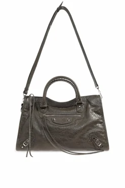 Balenciaga GREEN Handbag `Le City Medium`