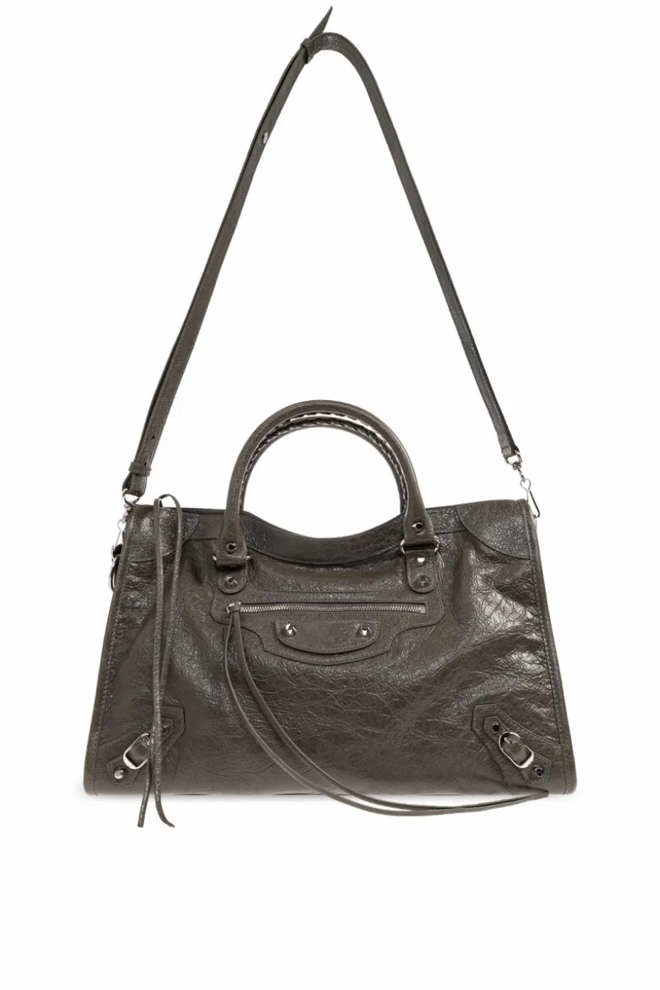Balenciaga GREEN Handbag `Le City Medium`