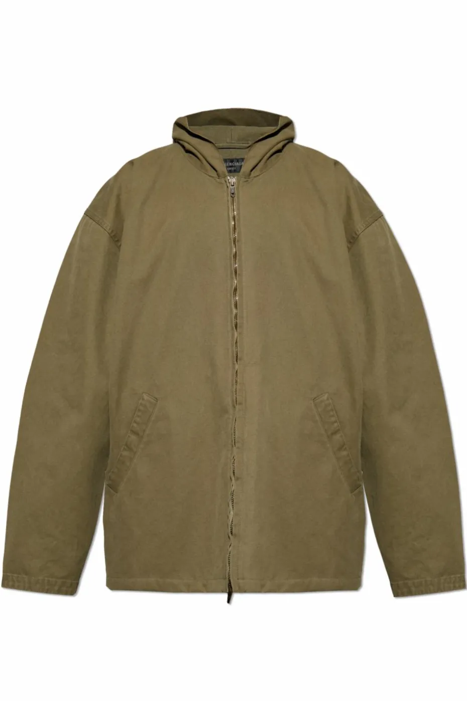 Balenciaga GREEN Hooded jacket