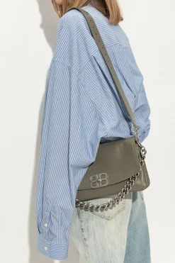 Balenciaga GREEN Leather shoulder bag