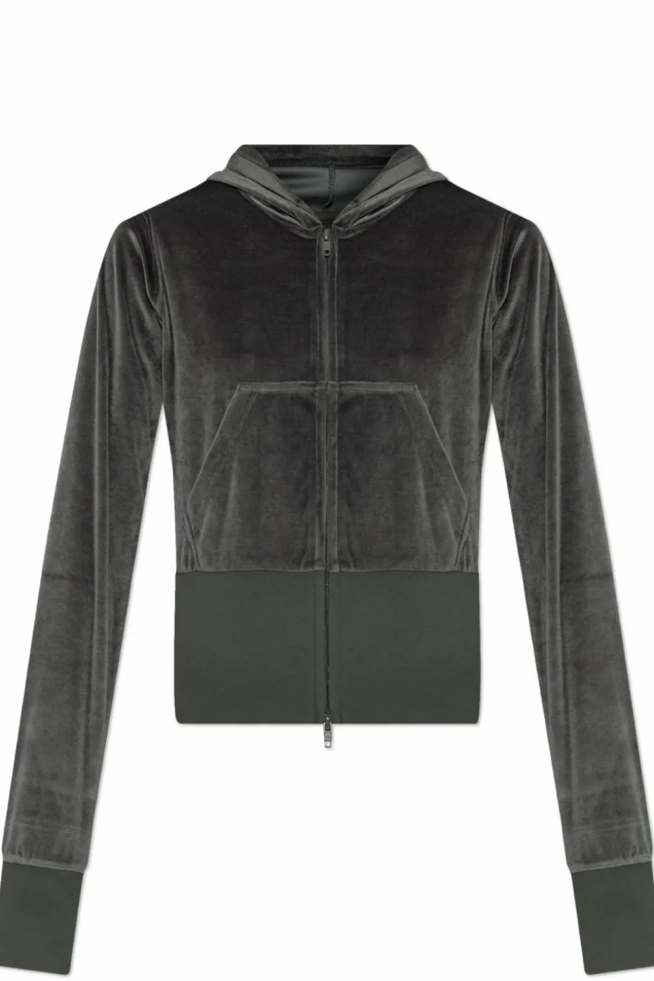 Balenciaga GREEN Velvet sweatshirt