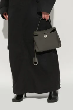 Balenciaga GREY Handbag `Rodeo Mini`