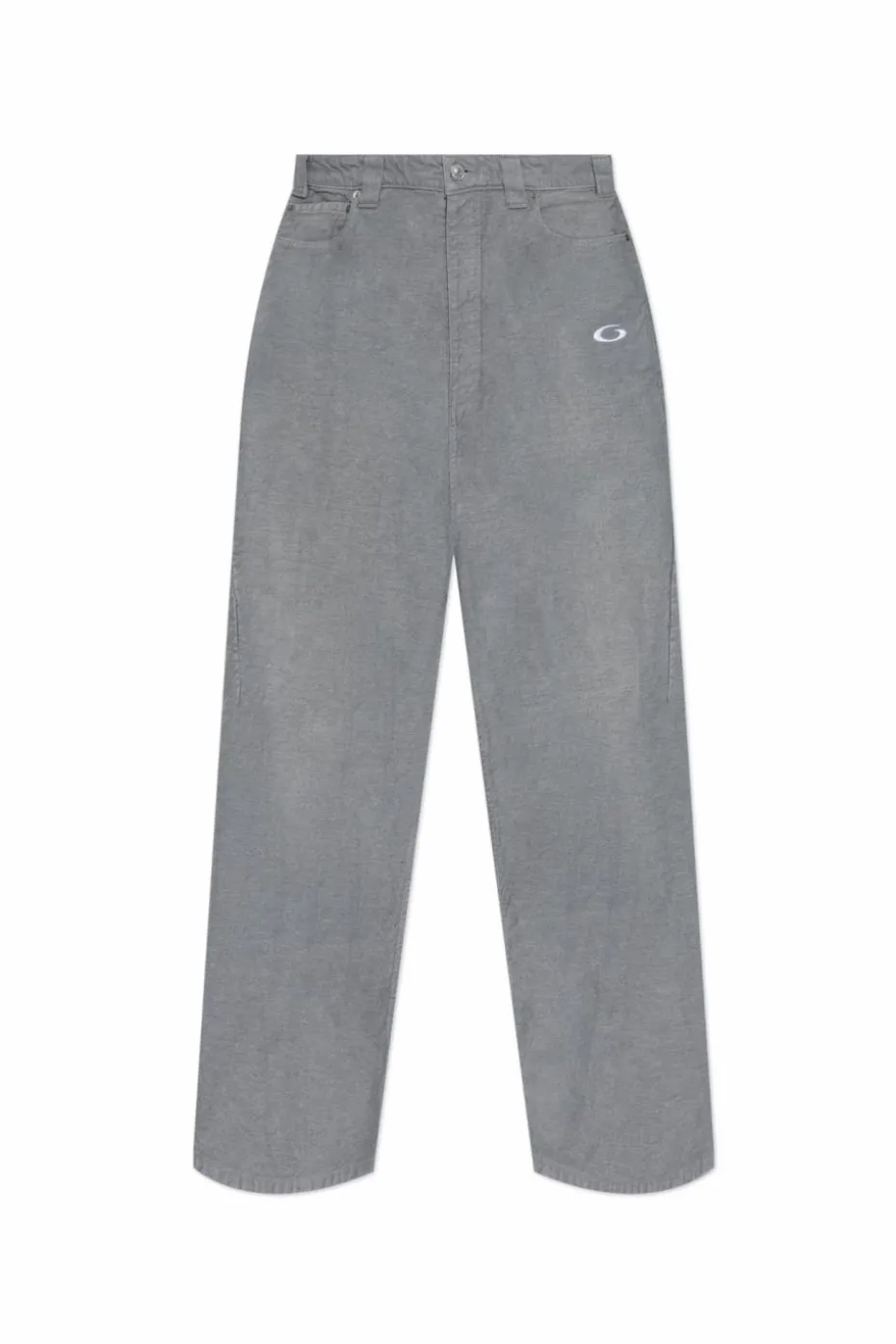 Balenciaga GREY Jeans with embroidered logo