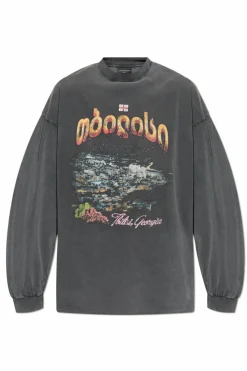Balenciaga GREY Long sleeve T-shirt