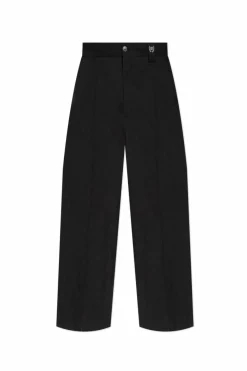 Balenciaga GREY Loose-fit pleated trousers