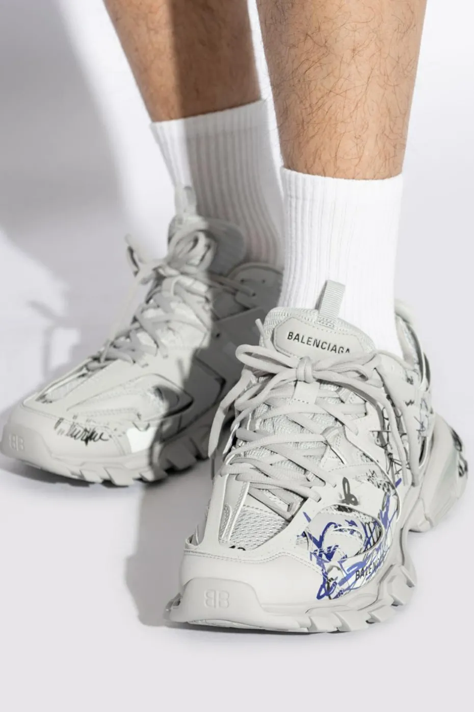 Balenciaga GREY Sneakers Track Autographe