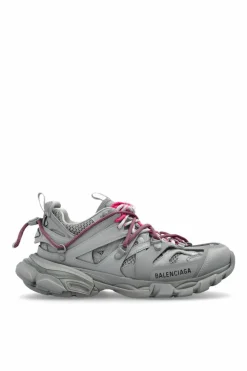 Balenciaga GREY Sports shoes `TRACK TRAIL LACES`