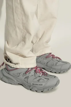 Balenciaga GREY Sports shoes `TRACK TRAIL LACES`