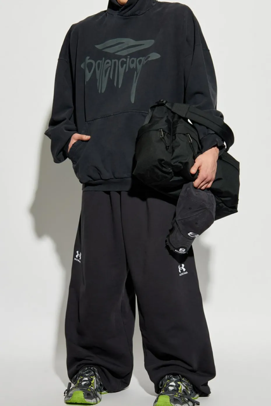 Balenciaga GREY Sweatshirt with print