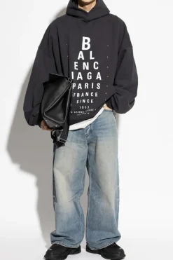 Balenciaga GREY Sweatshirt with print