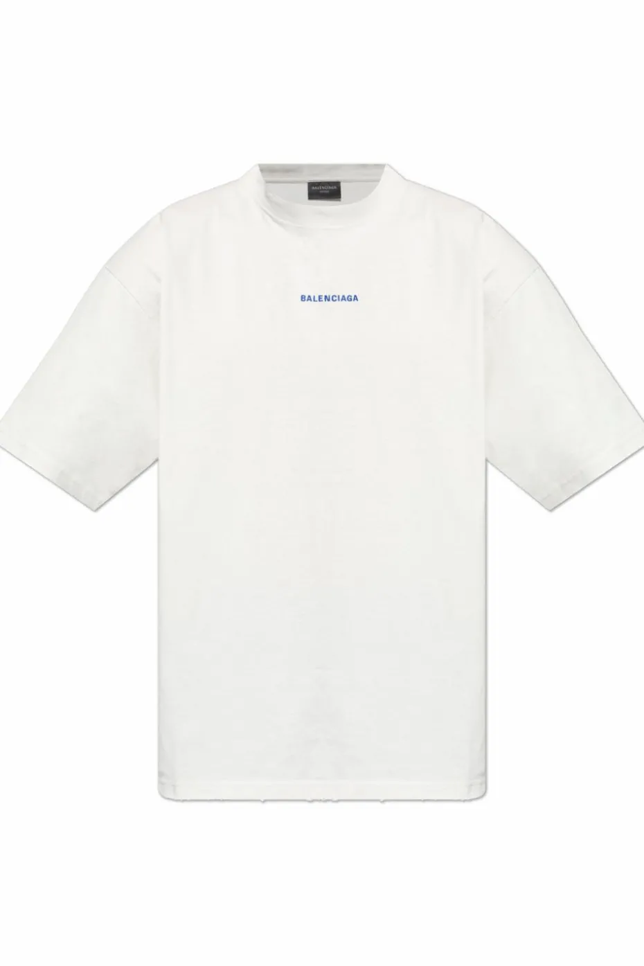 Balenciaga GREY T-shirt with embroidered logo