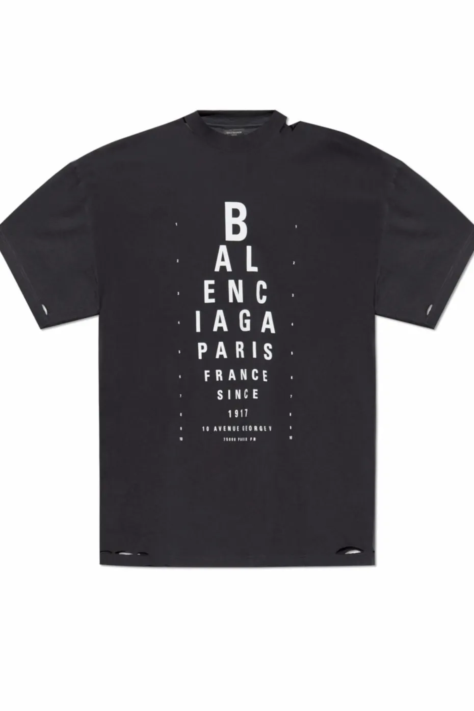 Balenciaga GREY T-shirt with print